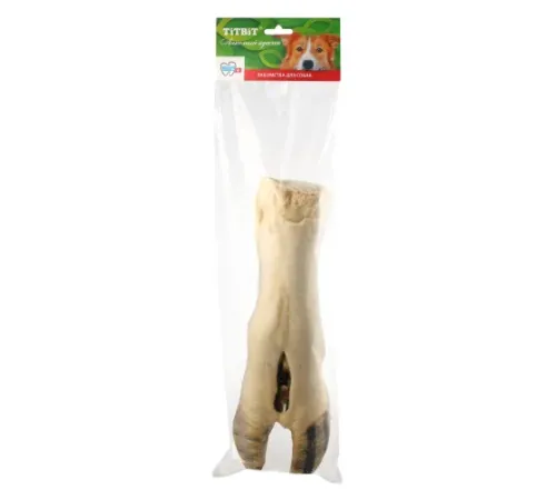 ТИТБИТ Нога говяжья малая - мягкая упаковка, 1 шт/уп