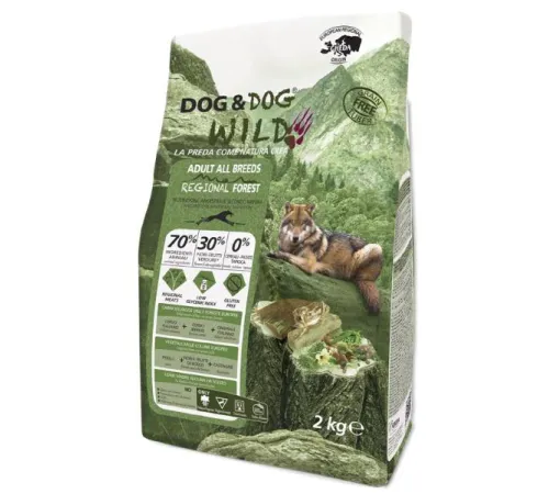 Dog&Dog Wild Regional Forest Adult All Breeds 2 кг