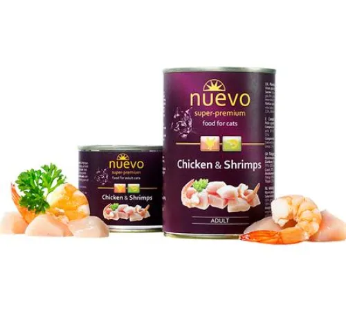 Nuevo Chicken & Shrimps, 200 г