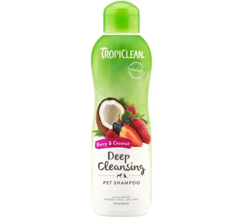 Tropiclean Шампунь Deep Cleansing Berry & Coconut, 355 мл