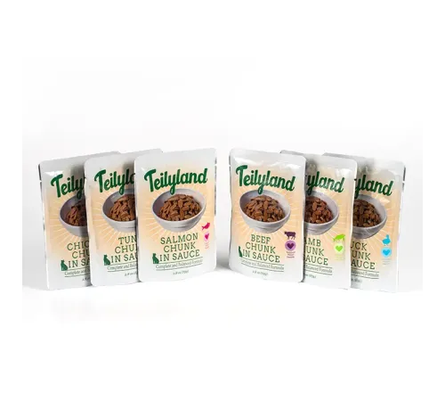Teilyland Кусочки с лососем в соусе, 85 г