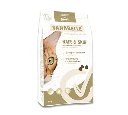 Bosch Sanabelle Hair&Skin, 400 г New + подарок игрушка