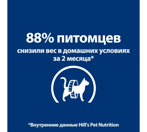 Hill's Prescription Diet Metabolic для кошек, с курицей,1,5 кг