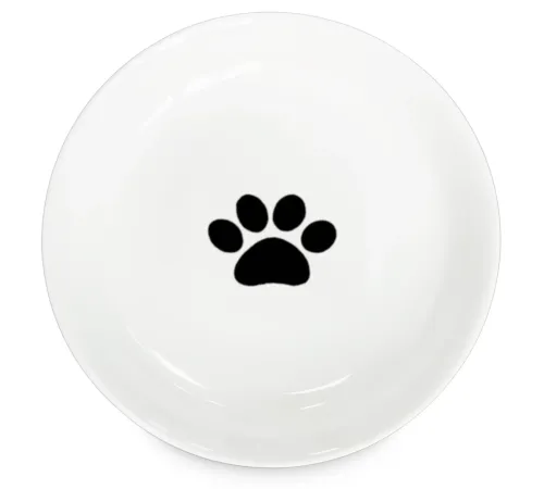 Haisenpet Миска керамическая Лапка, белая, 250 мл