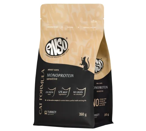 ENSO Cat Formula Monoprotein (Индейка), 350 г