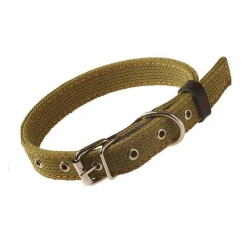 Humpo Ошейник брезентовый ТАРП двухслойный, ш 20, обх 32-45 см