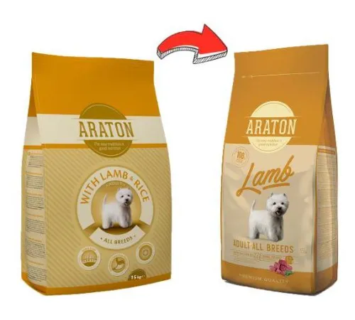 Araton Adult (Ягненок и рис), 15 кг