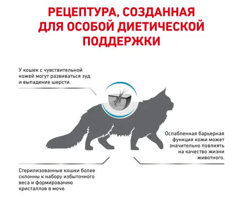 Royal Canin Skin & Coat Feline, 350 г