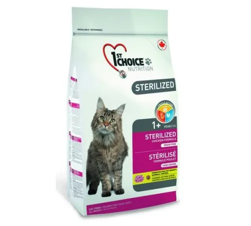 1st CHOICE cat Sterilized GF Adult (Курица), 320 г