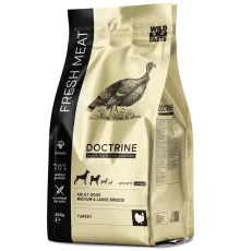 Doctrine Fresh meat Adult Medium&Maxi (Индейка, рис), 800 г