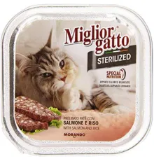 Miglior Gatto Steril Salmon and Rice, 100 г