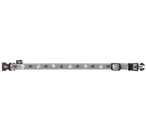 Trixie Ошейник для собак светоотражающий Silver Reflect, XS-S, 22-35см/15мм