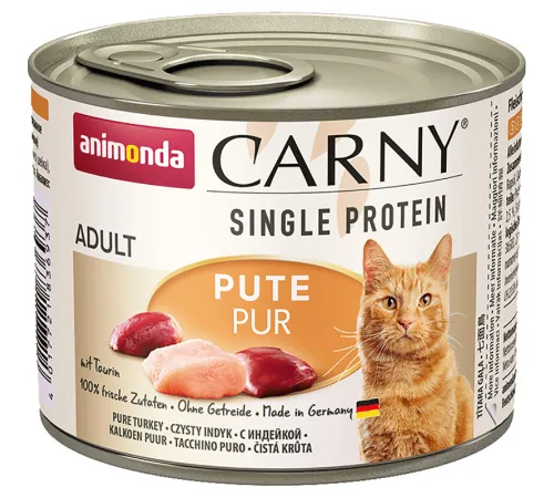 Carny Single Protein Adult (с индейкой) 200 г