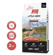 Natura Wild Little Creek (Лосось, тунец, индейка), 2 кг