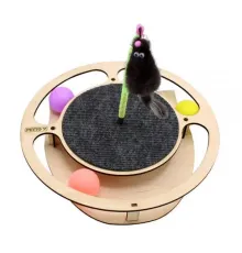 GoSi Игровой трек для кошек Круг, 32х28х3,6 см