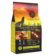 AMBROSIA Adult All Breeds (Индейка, утка), 2 кг