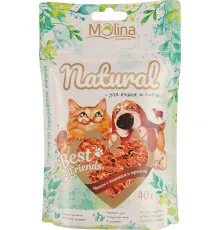 Molina Чипсы с ягненком и треской, 40 г
