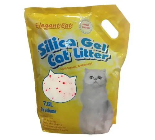 Наполнитель Elegant Cat (клубника) 7,6 л