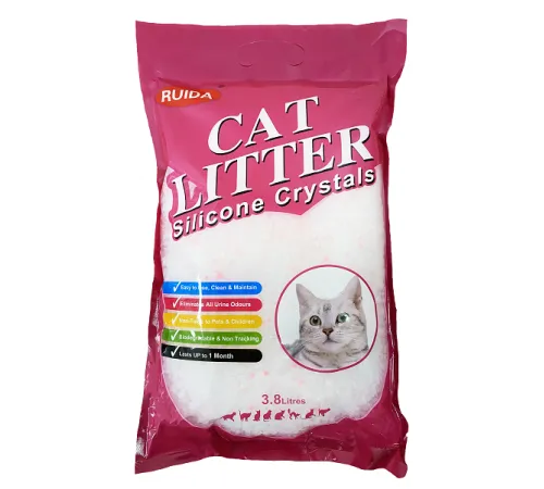 Cat Litter Силикагель (Клубника), 3,8 л