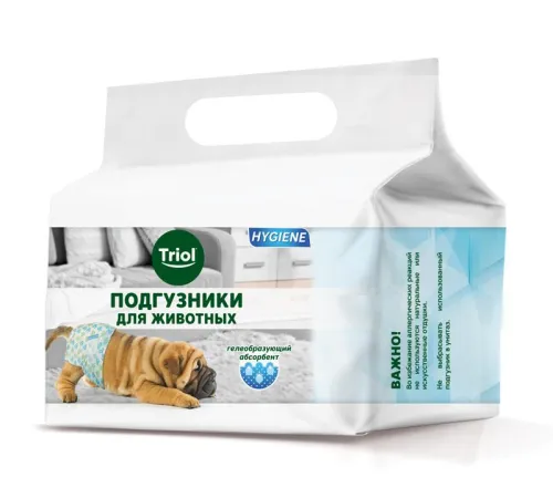 Triol Подгузники для собак HYGIENE, XS (12 шт/уп)