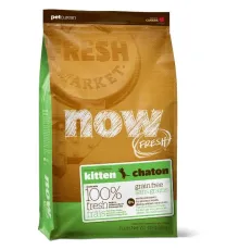 NOW! Fresh GF Kitten (Индейка, утка, овощи), 1,81 кг