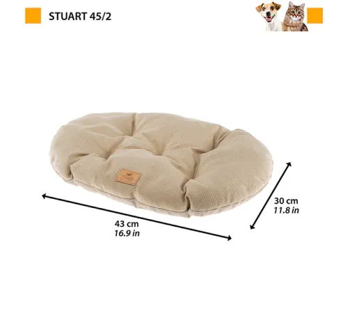 Ferplast Подушка STUART, коричневая 55, 55х36 см