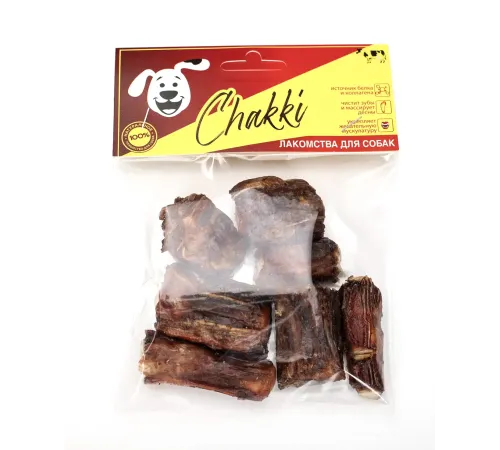 Чакки Хвост говяжий резаный, 100 г