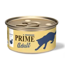 Prime Adult Консервы (Паштет из курицы) для кошек, 75 г