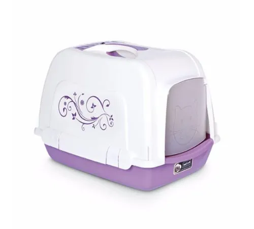Туалет Pet Inn Space Cat Deco Line Чёрный