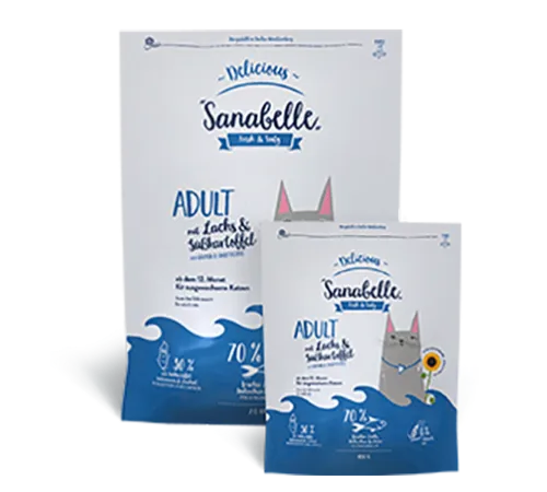 Bosch Sanabelle Delicious (Лосось и батат) 0,4 кг
