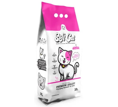 Soft Cat Наполнитель Baby Powder, 10 л (8,5 кг)