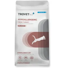 Trovet Plus Sterilised Cat Hypoallergenic (Индейка), 2,5 кг