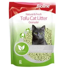 Bioline Наполнитель Tofu Зеленый чай, 6 л