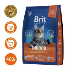Брит Премиум Cat Indoor (Курица) 400 г