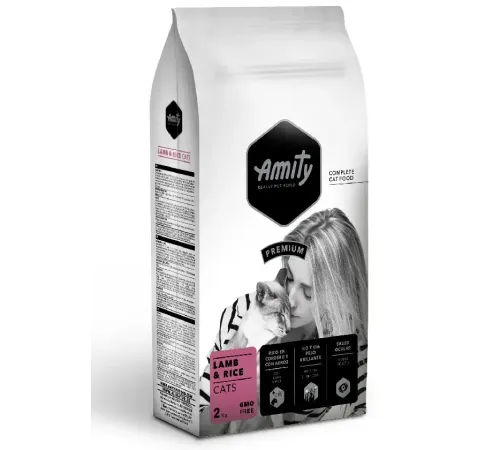 Amity Premium Cats (Ягненок и рис), 2 кг