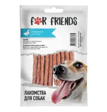 For Friends Лакомство для собак Кабаносы из утки, 50 г срок до 06.2026 г