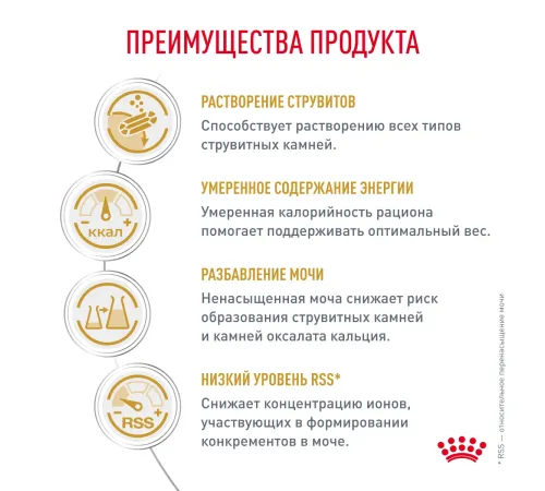 Royal Canin Urinary S/O Moderate Calorie Feline, 350 г