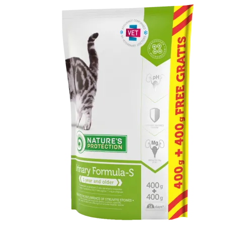 Nature's Protection Urinary Formula-S, 400 г