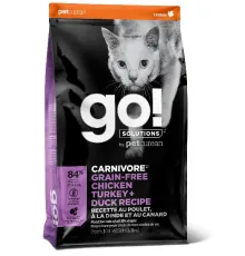 GO! Carnivore GF Cat (Курица, индейка, утка) 3,63 кг