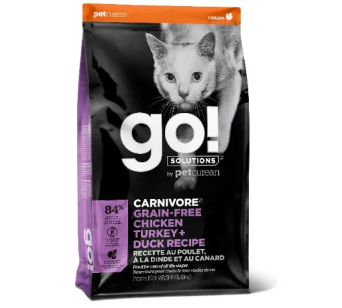 GO! Carnivore GF Cat (Курица, индейка, утка) 3,63 кг