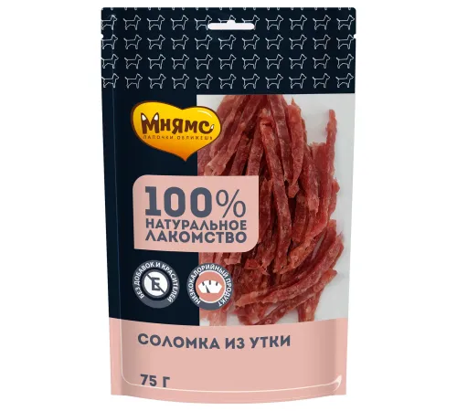 Мнямс Соломка из утки для собак, 75 г