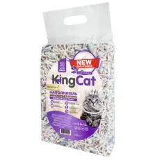 KingCat Наполнитель Жемчужный Тофу (Лаванда), 2,5кг/6л
