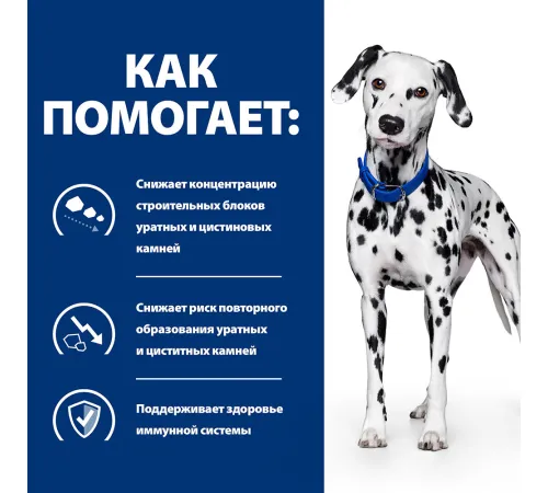 Hill's Prescription Diet u/d Urinary Care для собак, 4 кг