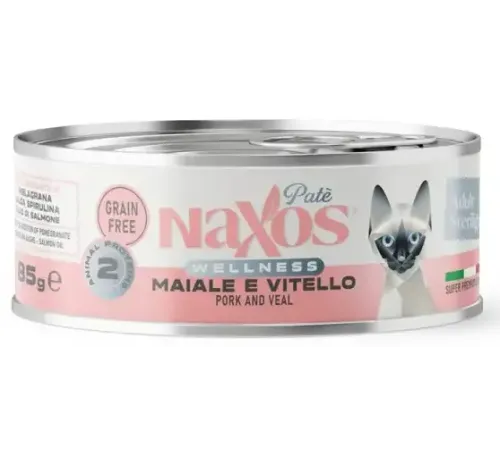 Naxos Wellness Sterilight Pate (Свинина и телятина), 85 г