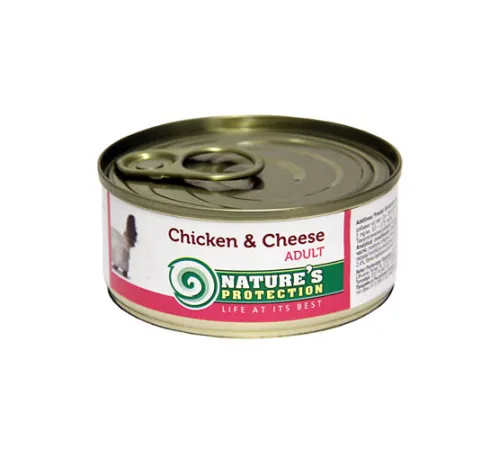 Nature's Protection Cat Chicken & Cheese (Курица, сыр) 100 гр