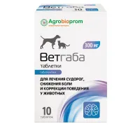 Pchelodar Ветгаба 300 мг, 10 таб