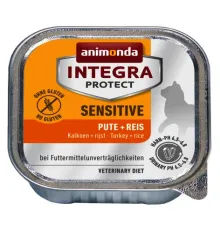 Animonda Integra Protect Sensitive Cat (Индейка, рис), 100 г