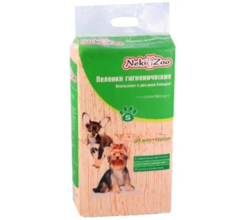 NekiZoo Пеленки гигиенические, 33х45 см, 50 шт./уп.