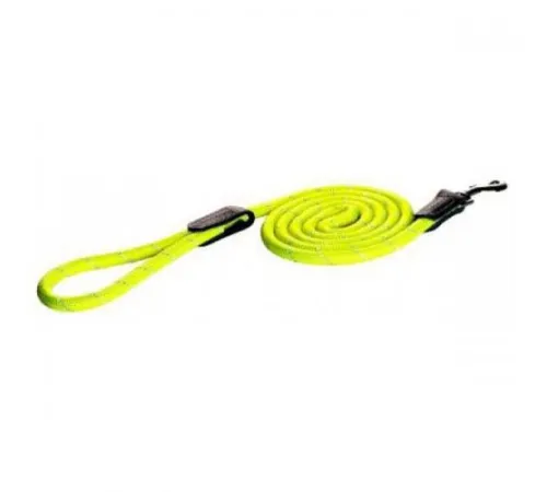 Поводок Rogz Rope Lijn Lang Yellow 12 мм/1,8 м