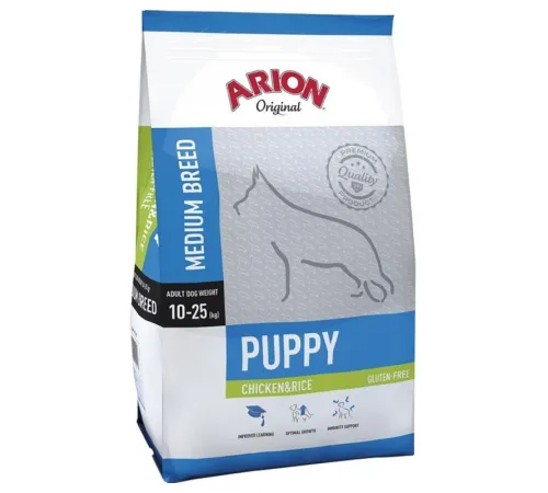 Arion Original Puppy Medium Breed (Курица и рис), 12 кг